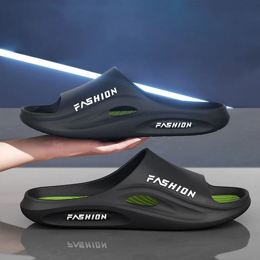 Chinelos de exterior masculino com sola macia, sandálias esportivas de alta qualidade, antiderrapante à prova de odores, moda verão, novo, 2022