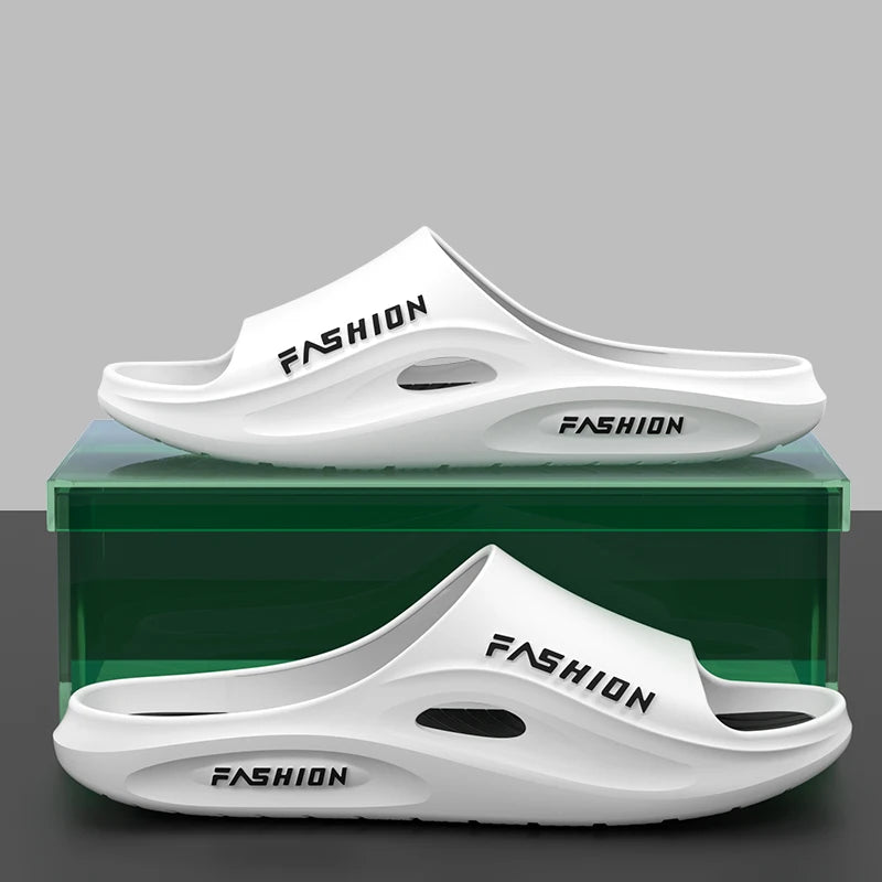 Men's slippers for outdoor wear in summer with soft soles 2024 new high-end sports sandals for men anti slip and odor proof