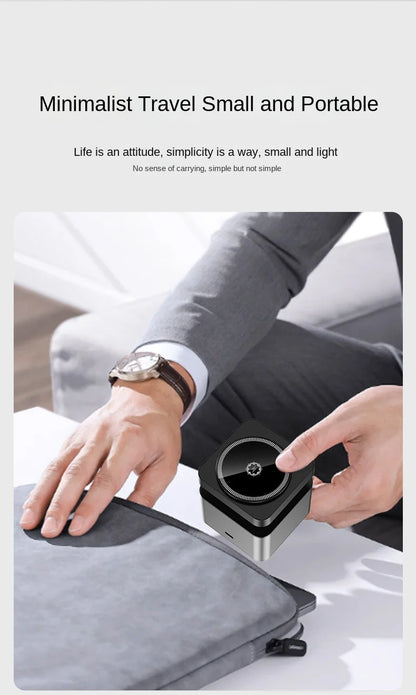 Wireless Charger 15W Multifunctional Automatic Magnetic 3-in-1 Mobile Phone Watch Vertical Wireless Fast Charger