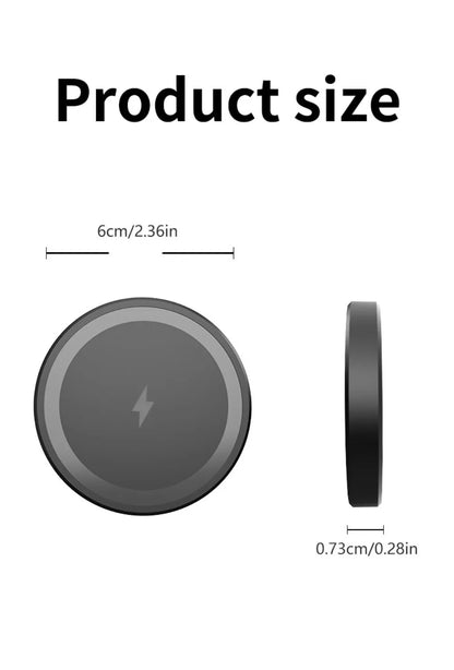 Almofada magnética sem fio 30w para magsafe iphone 17 16 15 14 13 12 pro max desktop tipo c ímã suporte de telefone de carregamento rápido
