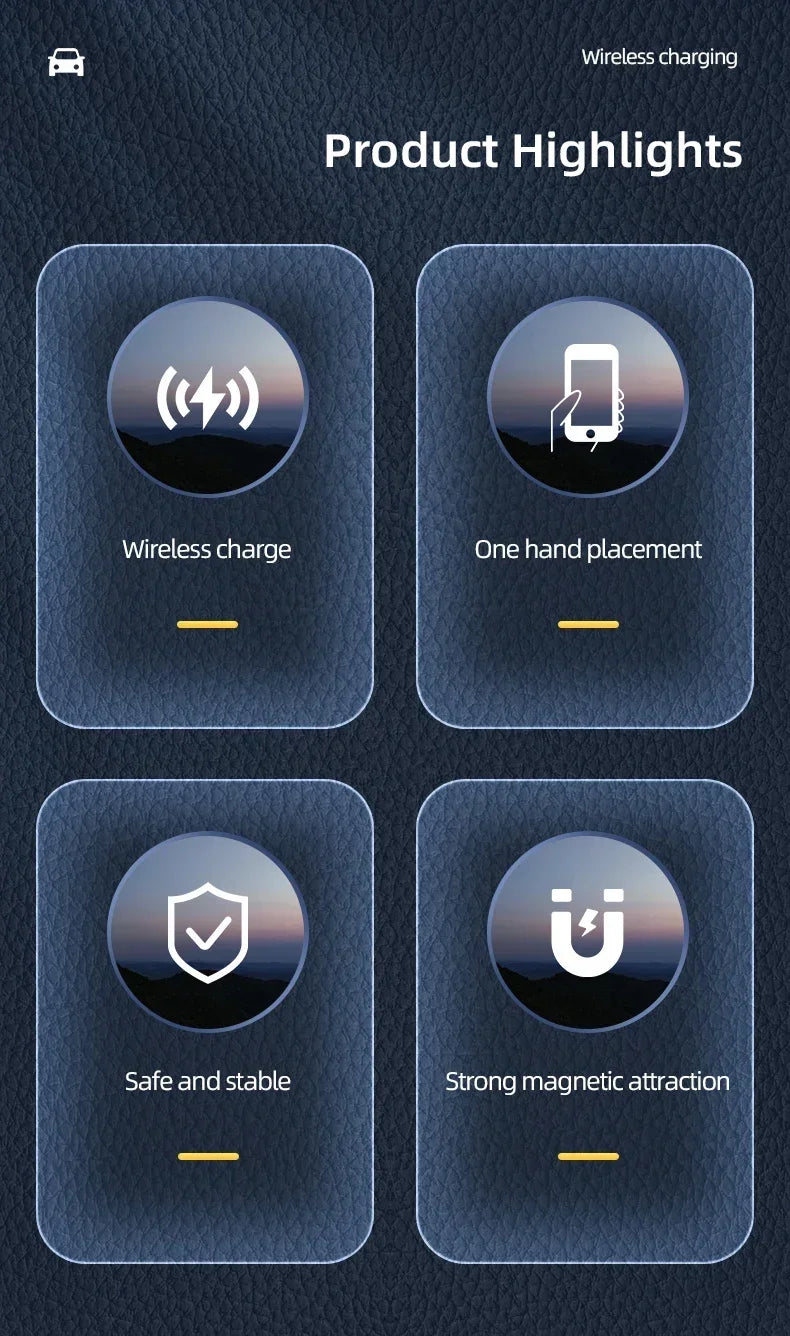 Vikefon 30w carregador magnético sem fio do carro para iphone 12 13 14 15 pro max ventilação de ar suporte do telefone do carro carregamento rápido do carro