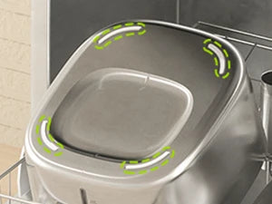 Wireless Cat Water Fountain Stainless Steel 135floz/4L Battery Operated Automatic Cordless Cat Water Dispenser Pet Fountain