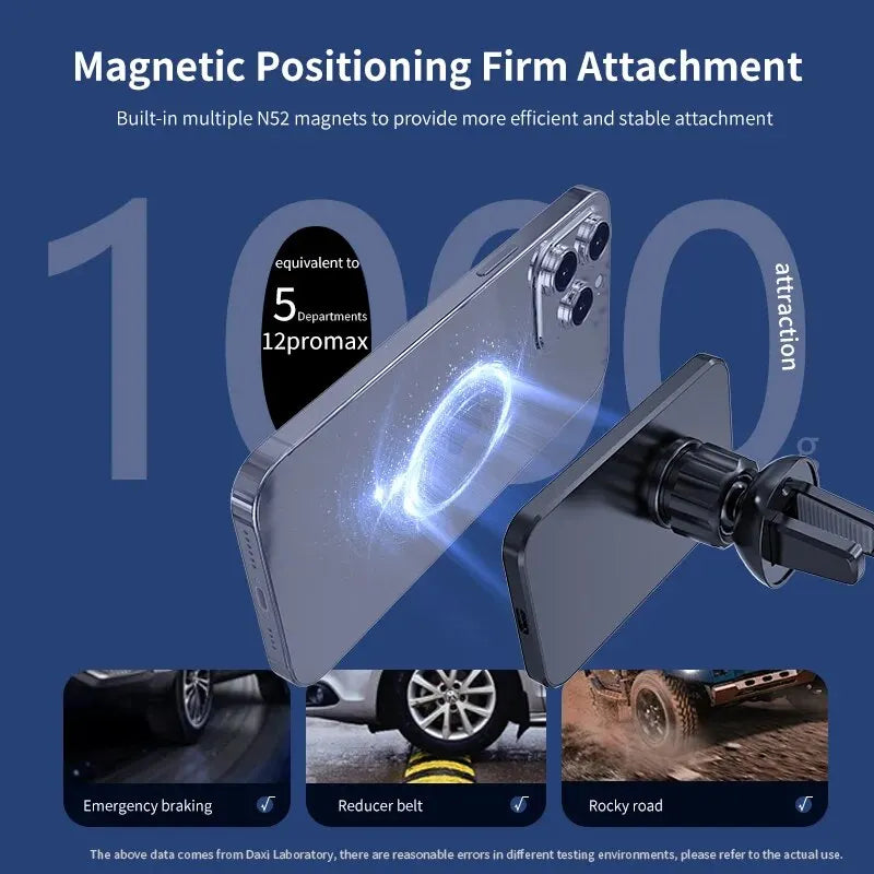 Carregador magnético sem fio para iPhone, 30W, 15, 14, 13, 12 Pro Max, Mini, Macsafe, Suporte para telefone, Stand Mount, Estação de carregamento rápido