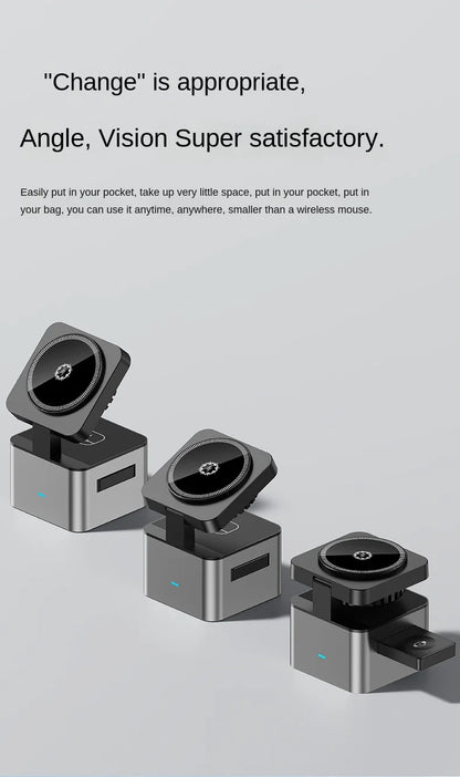 Wireless Charger 15W Multifunctional Automatic Magnetic 3-in-1 Mobile Phone Watch Vertical Wireless Fast Charger