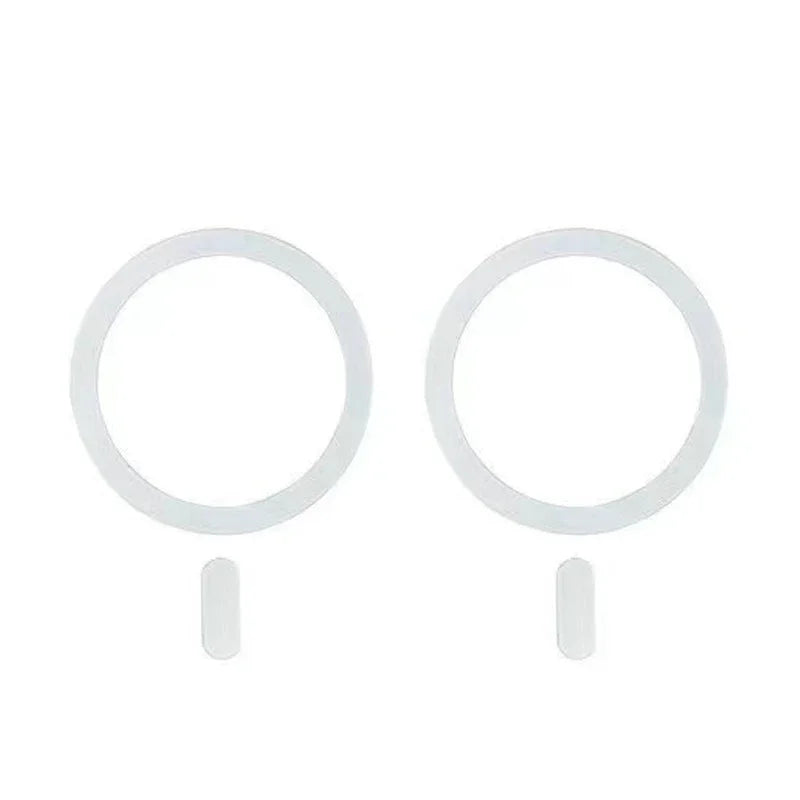 Anel de placa magnética Magsafe, Etiqueta universal do metal, Carregador sem fio, Folha para suporte do carro do ímã, Suporte