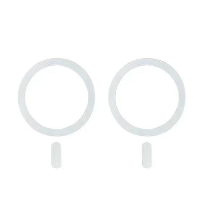 Anel de placa magnética Magsafe, Etiqueta universal do metal, Carregador sem fio, Folha para suporte do carro do ímã, Suporte