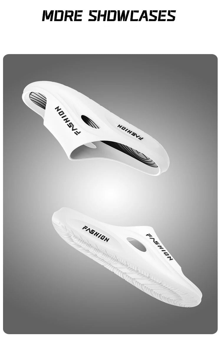 Men's slippers for outdoor wear in summer with soft soles 2024 new high-end sports sandals for men anti slip and odor proof