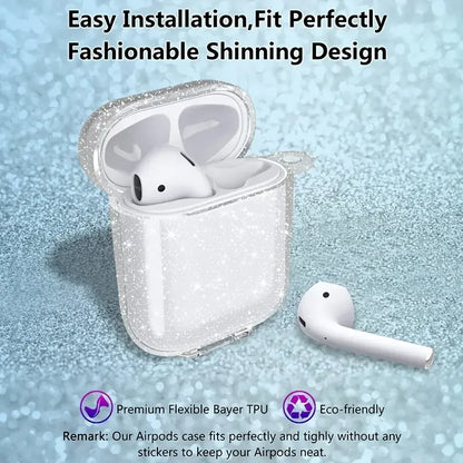 Compatible AirPods 4th Generation Case Cover Soft TPU Airpod pro3 Case with Cleaner Kit Shockproof Protective Case with Keychain