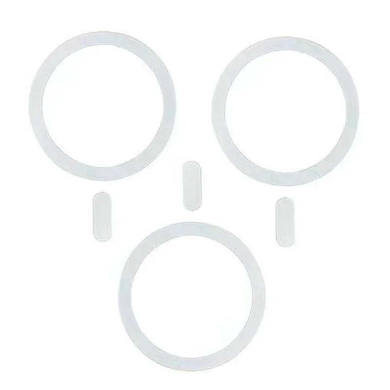 Anel de placa magnética Magsafe, Etiqueta universal do metal, Carregador sem fio, Folha para suporte do carro do ímã, Suporte