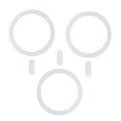 Anel de placa magnética Magsafe, Etiqueta universal do metal, Carregador sem fio, Folha para suporte do carro do ímã, Suporte