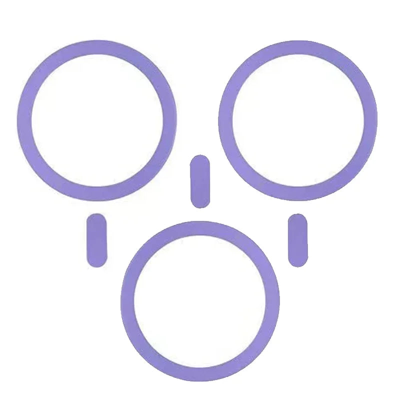 Anel de placa magnética Magsafe, Etiqueta universal do metal, Carregador sem fio, Folha para suporte do carro do ímã, Suporte