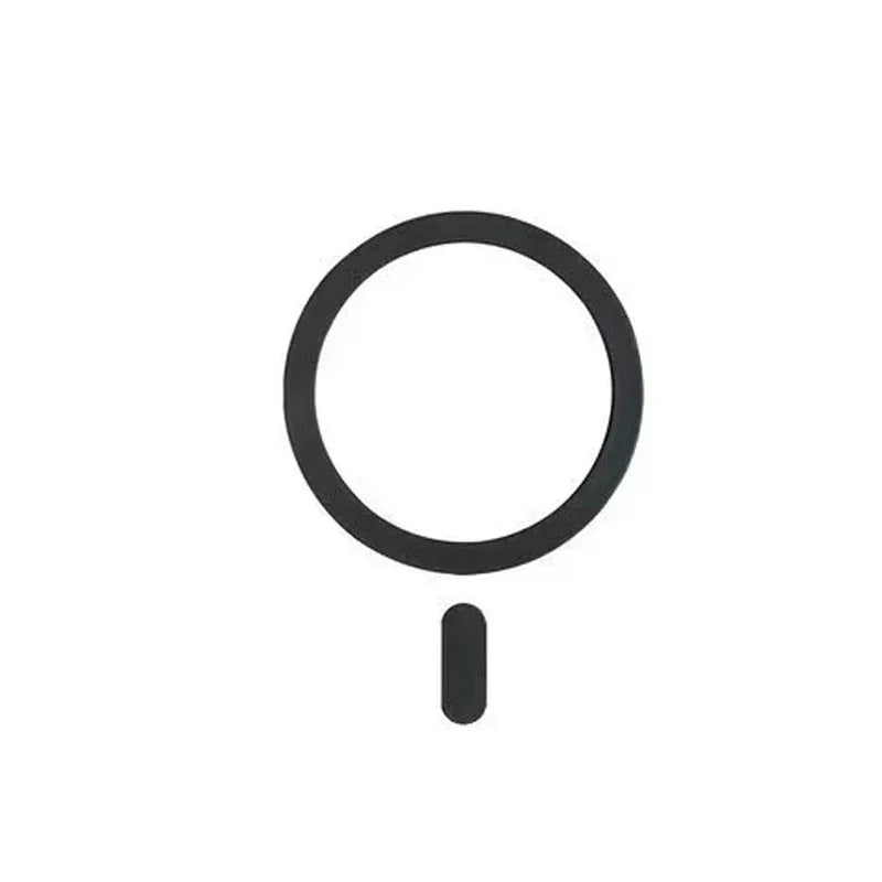 Anel de placa magnética Magsafe, Etiqueta universal do metal, Carregador sem fio, Folha para suporte do carro do ímã, Suporte