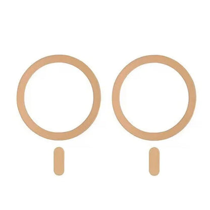 Anel de placa magnética Magsafe, Etiqueta universal do metal, Carregador sem fio, Folha para suporte do carro do ímã, Suporte