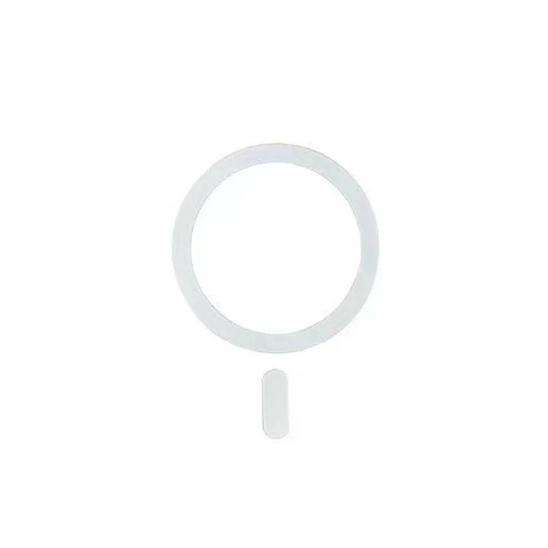 Anel de placa magnética Magsafe, Etiqueta universal do metal, Carregador sem fio, Folha para suporte do carro do ímã, Suporte
