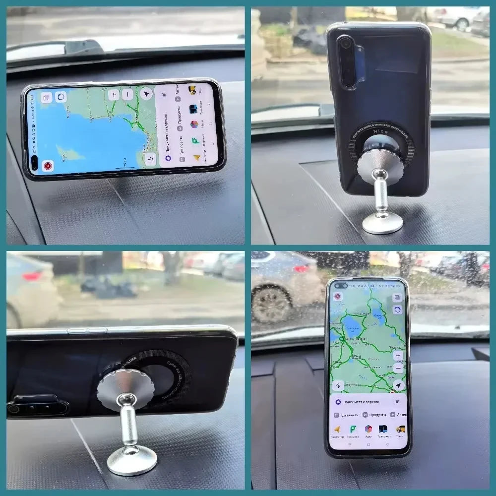 1/2/6 pçs para magsafe anel de metal magnético para telefone universal adesivo de metal suporte placa carregador sem fio folha ímã suporte do carro