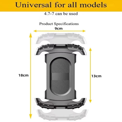 Motorcycle, mountain bike, road bike, stable and adjustable 360° rotatable universal mobile phone standSoporte para Celular