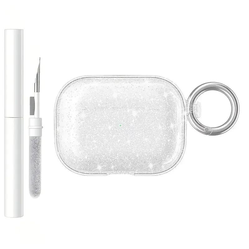 Compatible AirPods 4th Generation Case Cover Soft TPU Airpod pro3 Case with Cleaner Kit Shockproof Protective Case with Keychain