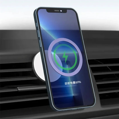 Anel de placa magnética Magsafe, Etiqueta universal do metal, Carregador sem fio, Folha para suporte do carro do ímã, Suporte