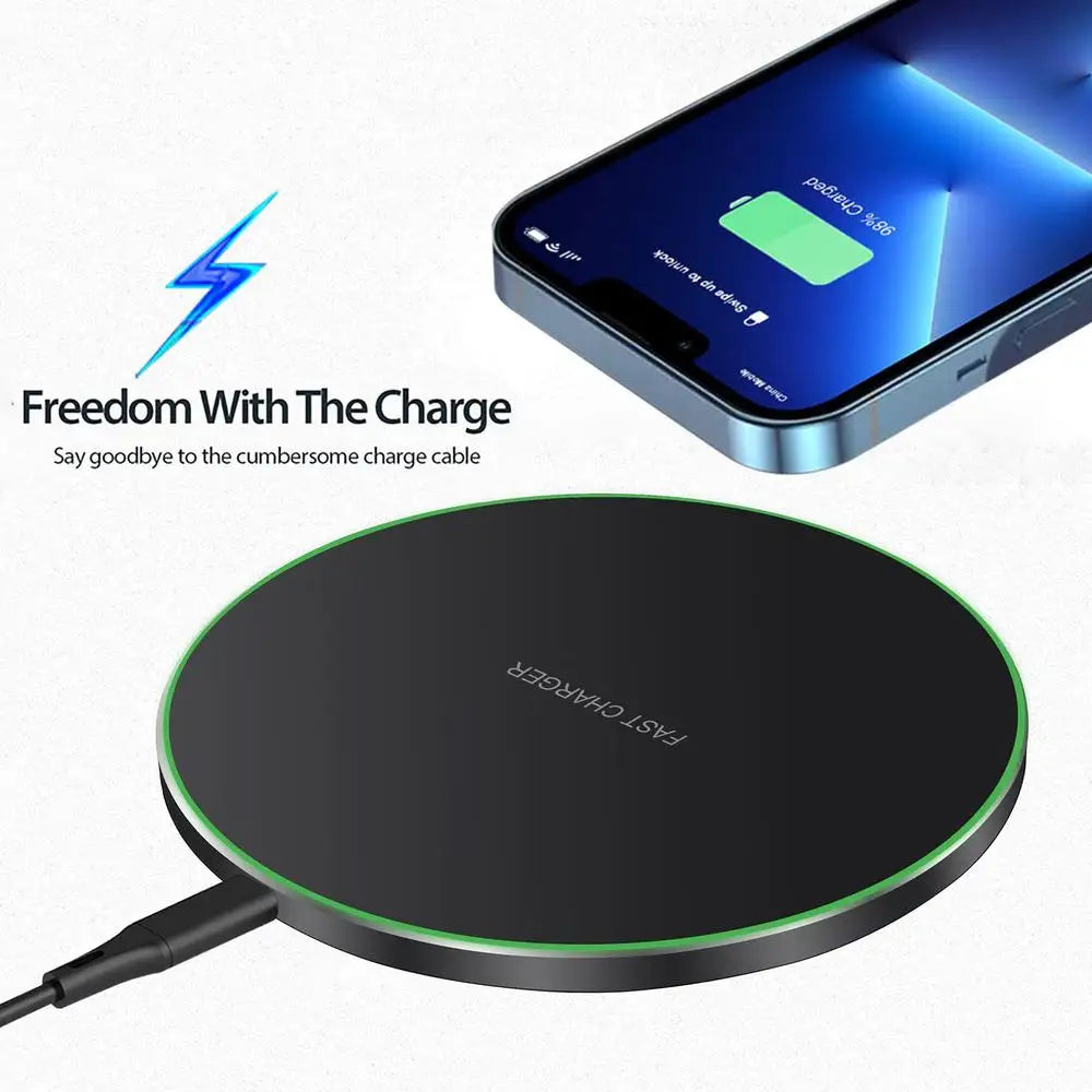 Wireless Charger 15W 30W 50W Fast Wireless Charger Fast Charger Pad Wireless Charging Station Charger Fast Charging Dock Station