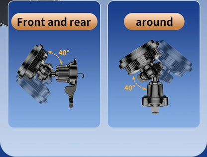 30w resfriamento de gelo magnético sem fio carregador de carro estação carregamento rápido para iphone15 14 13 12 pro max macsafe suporte do telefone do carro