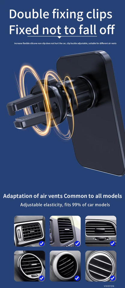 Carregador magnético sem fio para iPhone, 30W, 15, 14, 13, 12 Pro Max, Mini, Macsafe, Suporte para telefone, Stand Mount, Estação de carregamento rápido