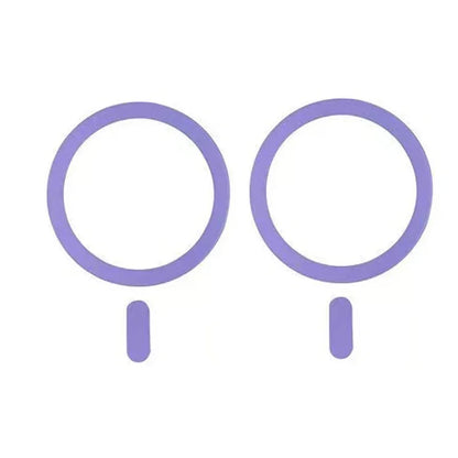 Anel de placa magnética Magsafe, Etiqueta universal do metal, Carregador sem fio, Folha para suporte do carro do ímã, Suporte