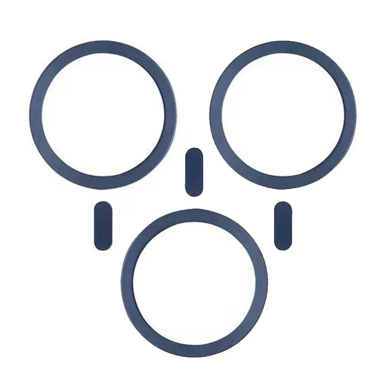 Anel de placa magnética Magsafe, Etiqueta universal do metal, Carregador sem fio, Folha para suporte do carro do ímã, Suporte