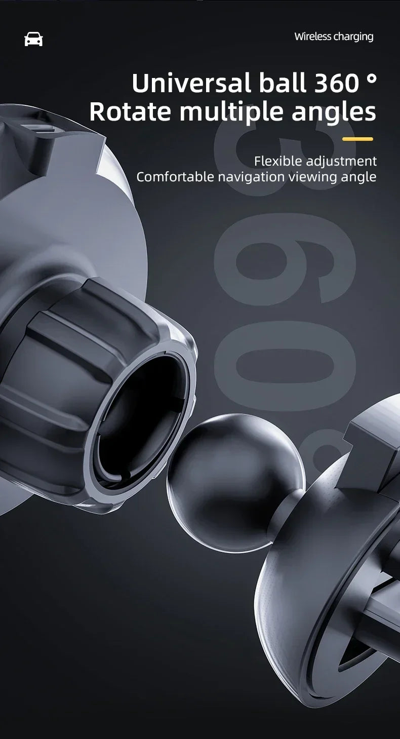 Vikefon 30w carregador magnético sem fio do carro para iphone 12 13 14 15 pro max ventilação de ar suporte do telefone do carro carregamento rápido do carro