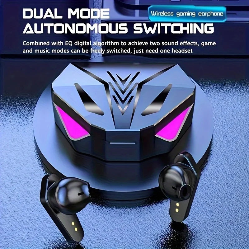 Greatwall fones de ouvido sem fio bluetooth com display led bateria e caso carregador alta fidelidade qualidade som música jogo esportes headphon