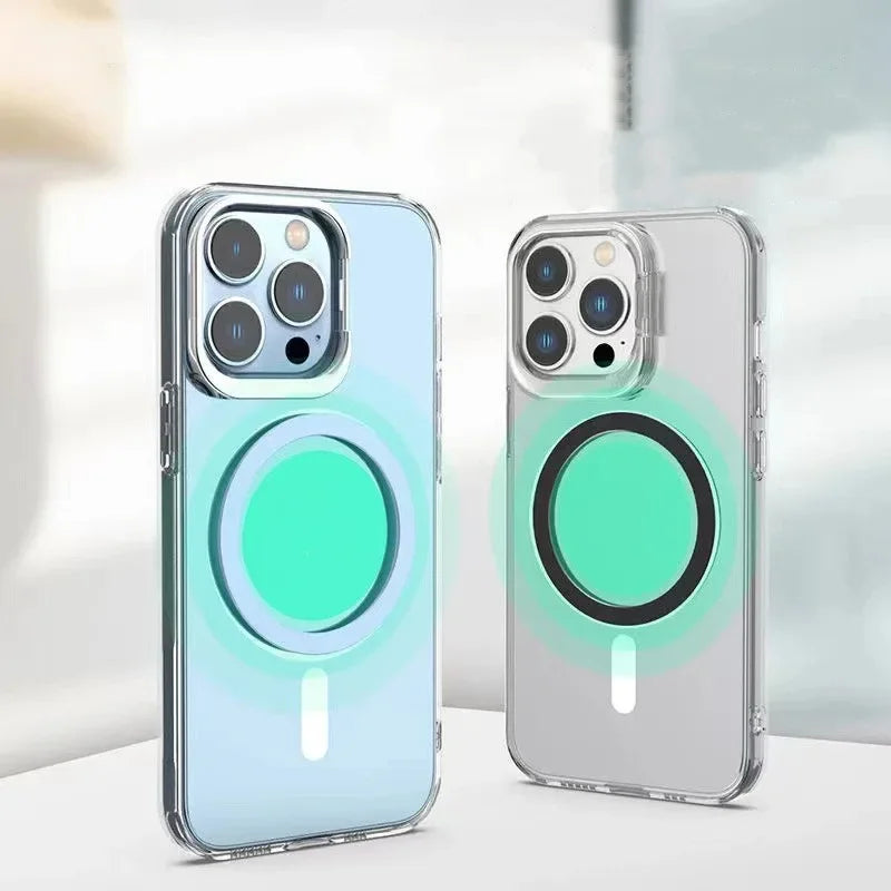 Anel de placa magnética Magsafe, Etiqueta universal do metal, Carregador sem fio, Folha para suporte do carro do ímã, Suporte